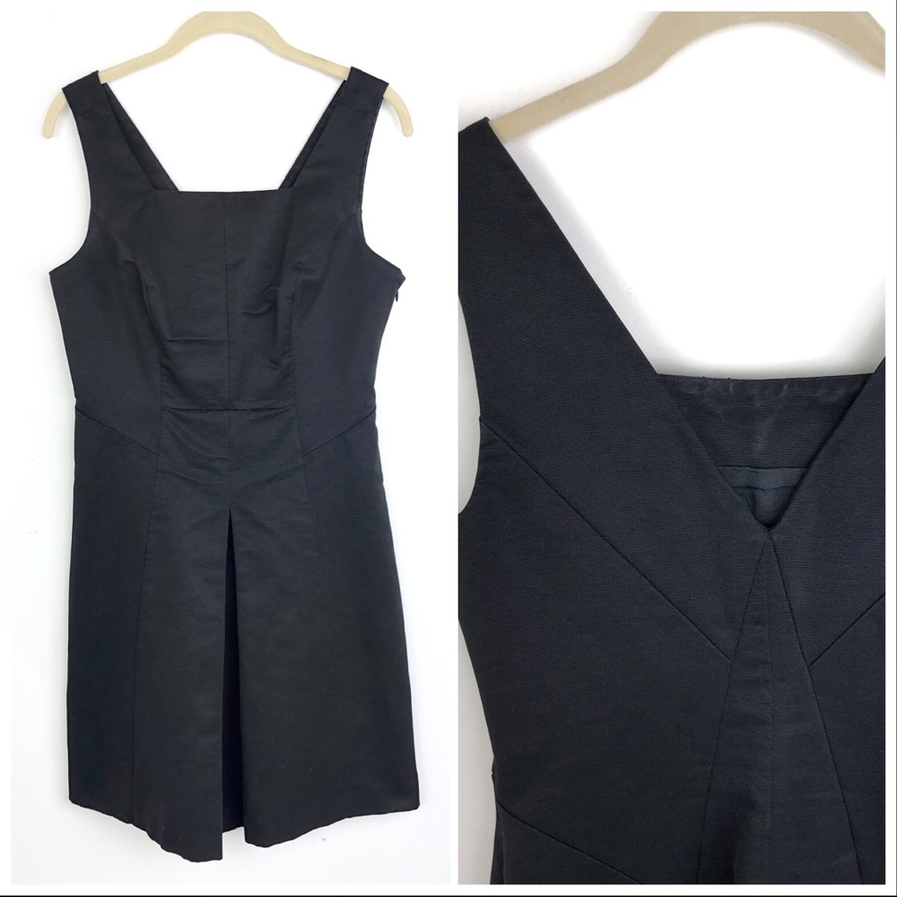 The Limited LBD Black Fit & Flare Dress Ribbed